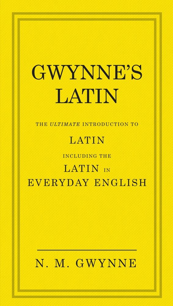 Gwynne's Latin book cover
