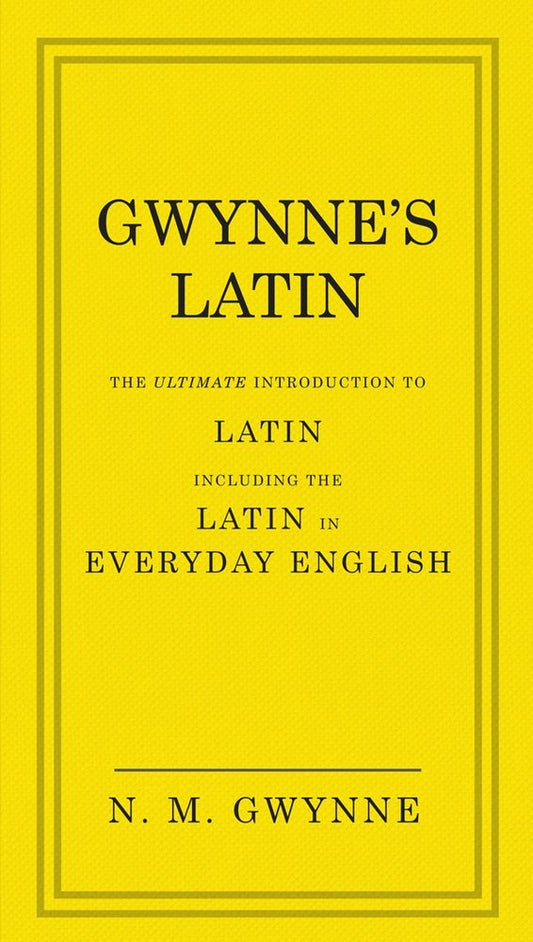 Gwynne's Latin book cover