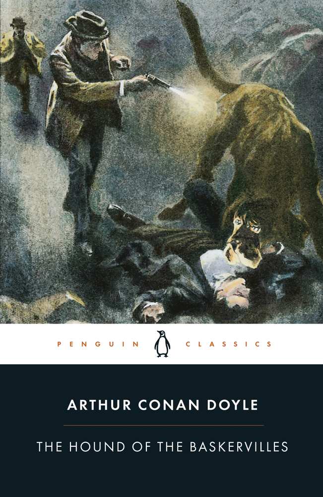 The Hound of the Baskervilles book cover