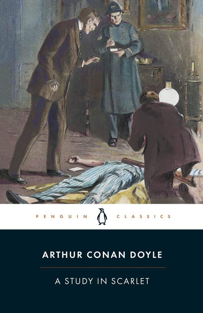 A Study in Scarlet book cover