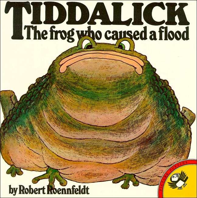 Tiddalick the Frog Who Caused a Flood book cover