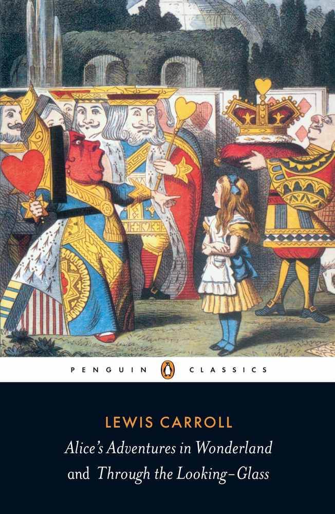 Alice's Adventures in Wonderland and Through the Looking Glass book cover