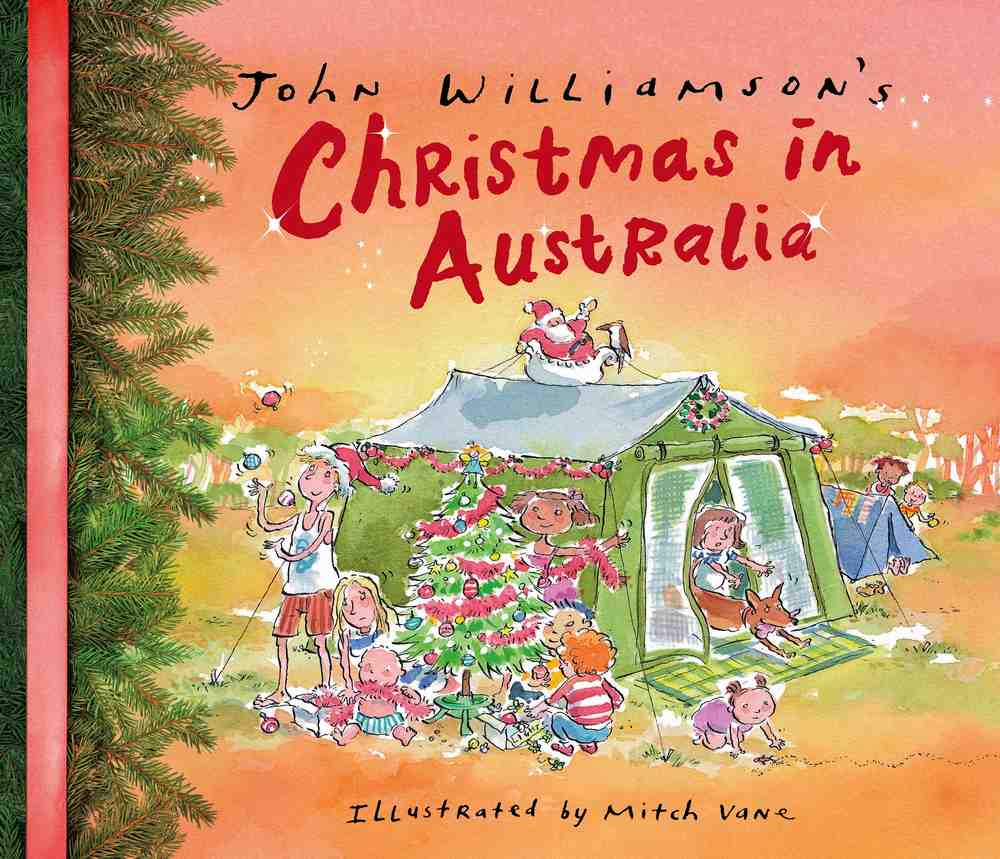 John Williamson's Christmas in Australia book cover