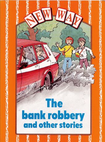 New Way Orange Level Core Book The Bank Robbery & other stories Pack of 6 book cover