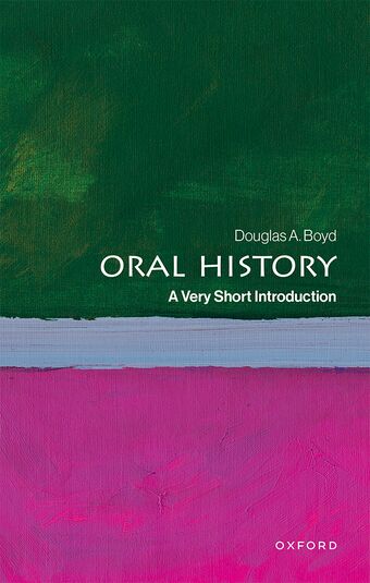 Oral History book cover