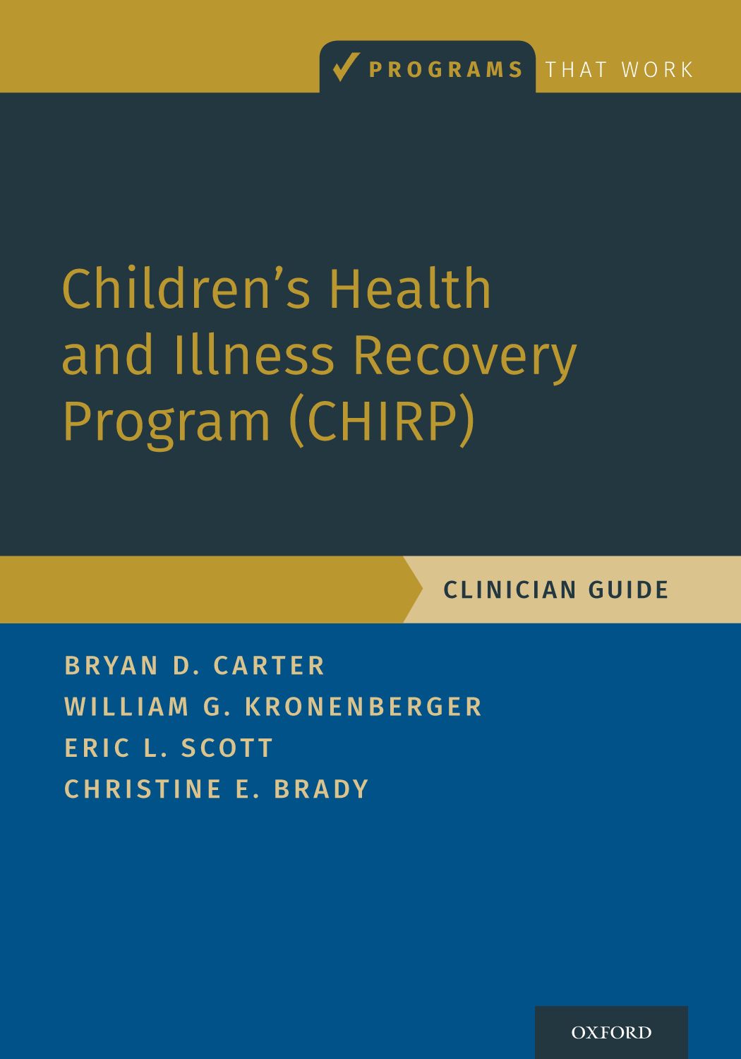Children's Health and Illness Recovery Program CHIRP book cover