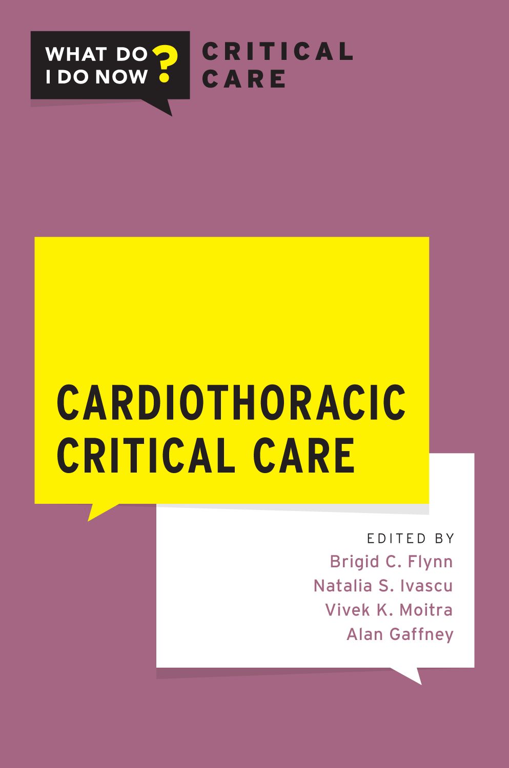 Cardiothoracic Critical Care book cover