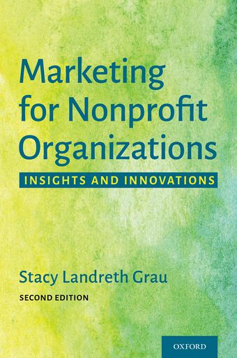 Marketing for Nonprofit Organizations Insights and Innovations book cover