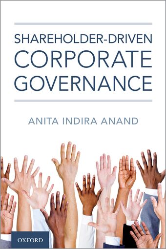 Shareholder-driven Corporate Governance book cover
