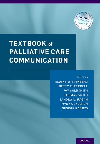 Textbook of Palliative Care Communication book cover