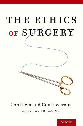 The Ethics of Surgery book cover