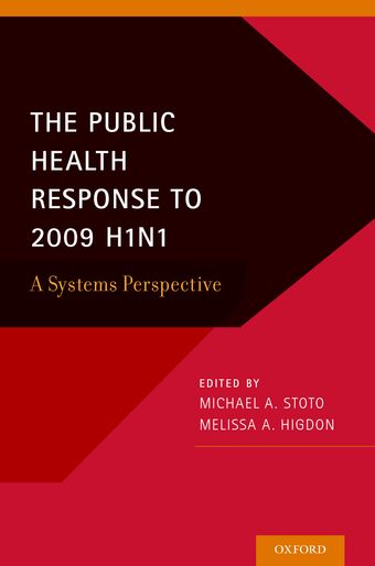 The Public Health Response to 2009 H1N1 book cover