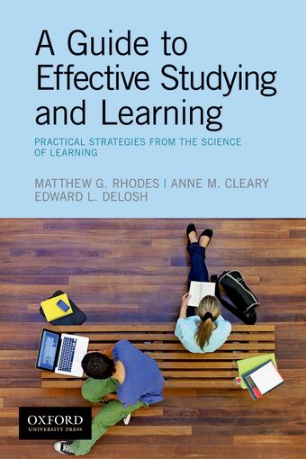 A Guide to Effective Studying and Learning book cover