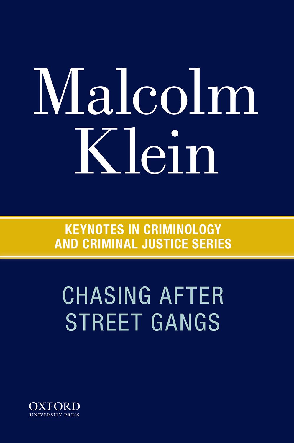 Chasing After Street Gangs book cover