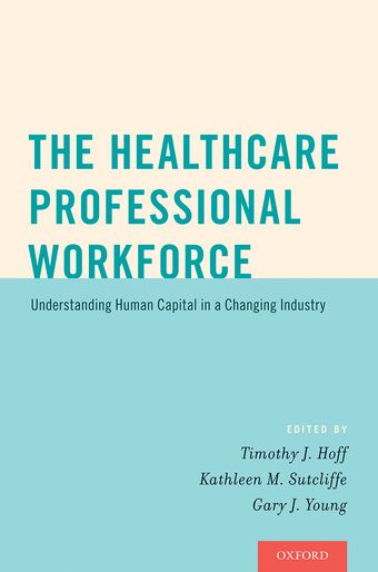 The Healthcare Professional Workforce book cover