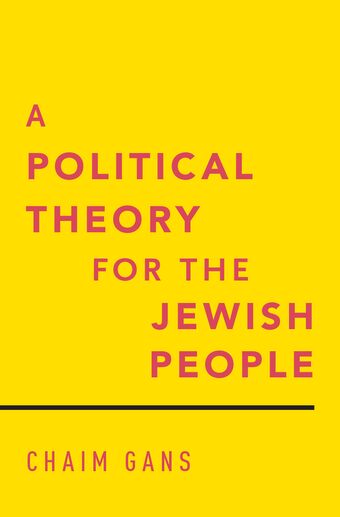 A Political Theory for the Jewish People book cover