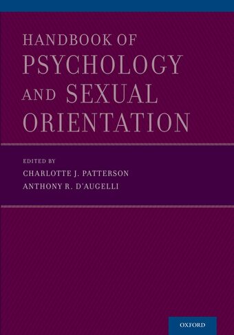 Handbook of Psychology and Sexual Orientation book cover
