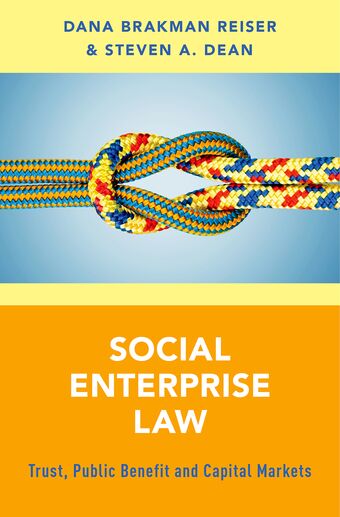Social Enterprise Law book cover
