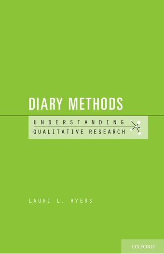Diary Methods book cover