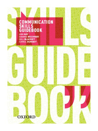 Communication Skills Guidebook book cover