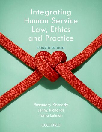Integrating Human Service Law, Ethics and Practice book cover