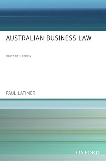 Australian Business Law book cover