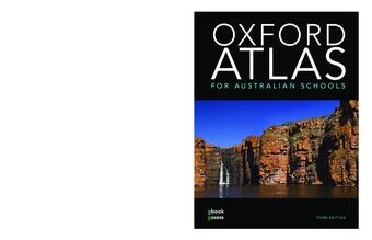 Oxford Atlas for Australian Schools + obook assess book cover