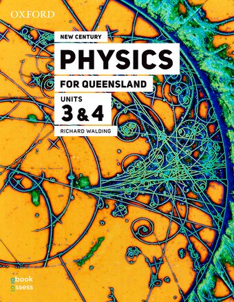 New Century Physics for Queensland Units 3&4 3E Student book + obook assess book cover