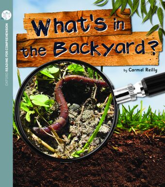 What's in the Backyard?: Oxford Level 8: Pack of 6 book cover