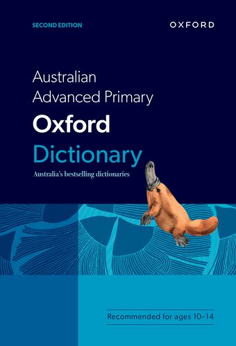 Australian Advanced Primary Oxford Dictionary book cover