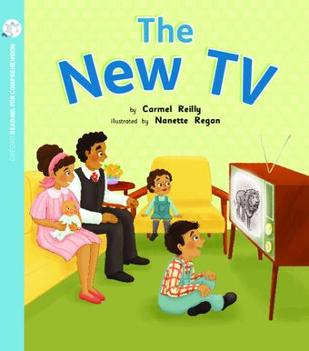 The New TV: Oxford Level 8: Pack of 6 book cover