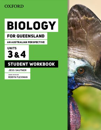 Biology for Queensland Units 3&4 Student workbook book cover