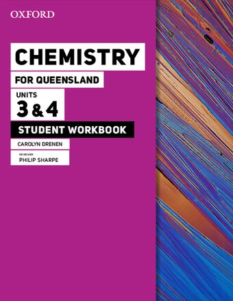 Chemistry for Queensland Units 3&4 Student workbook book cover