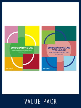 Corporations Law Value Pack book cover