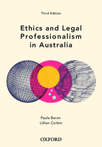 Ethics and Legal Professionalism in Australia book cover
