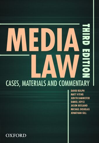 Media Law book cover