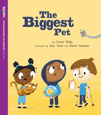 ORFC Decodable Book 37 - The Biggest Pet Pack book cover
