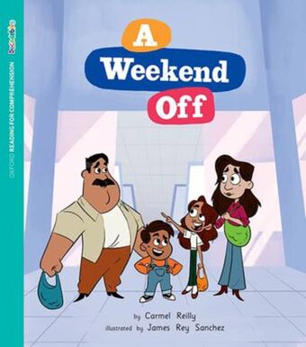 ORFC Decodable Book 57 A Weekend Off Pack book cover
