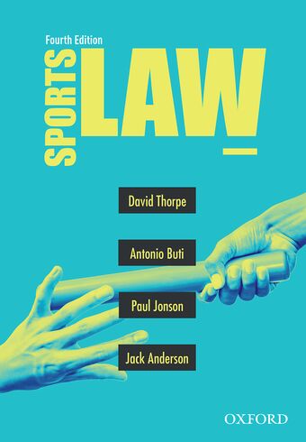 Sports Law book cover
