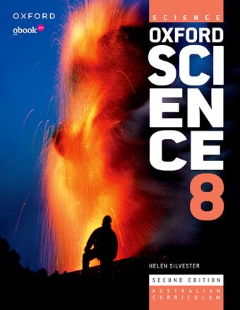 Oxford Science 8 Student Book+obook pro book cover