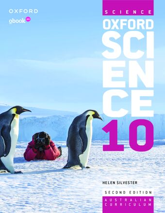 Oxford Science 10 Student Book+obook pro book cover