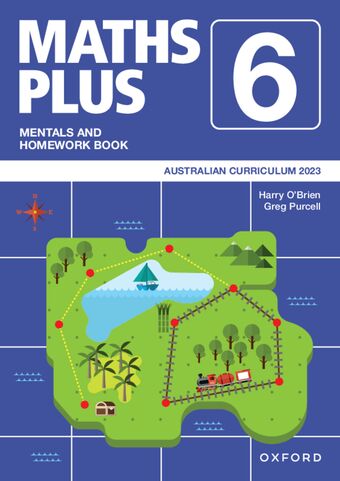 Maths Plus Australian Curriculum Mentals and Homework Book Year 6 book cover