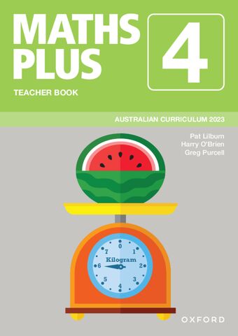 Maths Plus Australian Curriculum Teacher Book Year 4 book cover