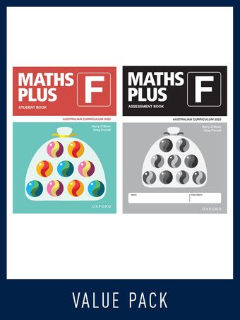 Maths Plus Australian Curriculum Value Pack Year F book cover