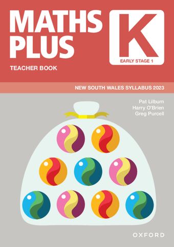 Maths Plus NSW Syllabus Teacher Book Year K book cover