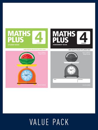 Maths Plus NSW Syllabus Value Pack Year 4 book cover