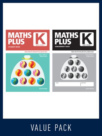 Maths Plus NSW Syllabus Value Pack Year K book cover