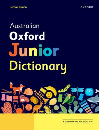 Australian Junior Oxford Dictionary book cover