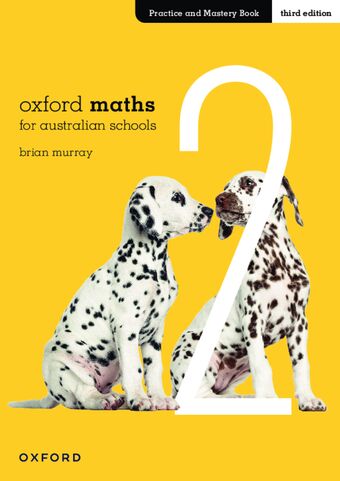 Oxford Maths for Australian Schools Practice and Mastery Book Year 2 book cover