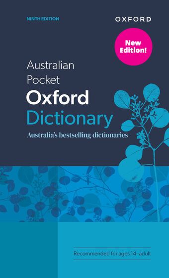 Australian Pocket Oxford Dictionary book cover